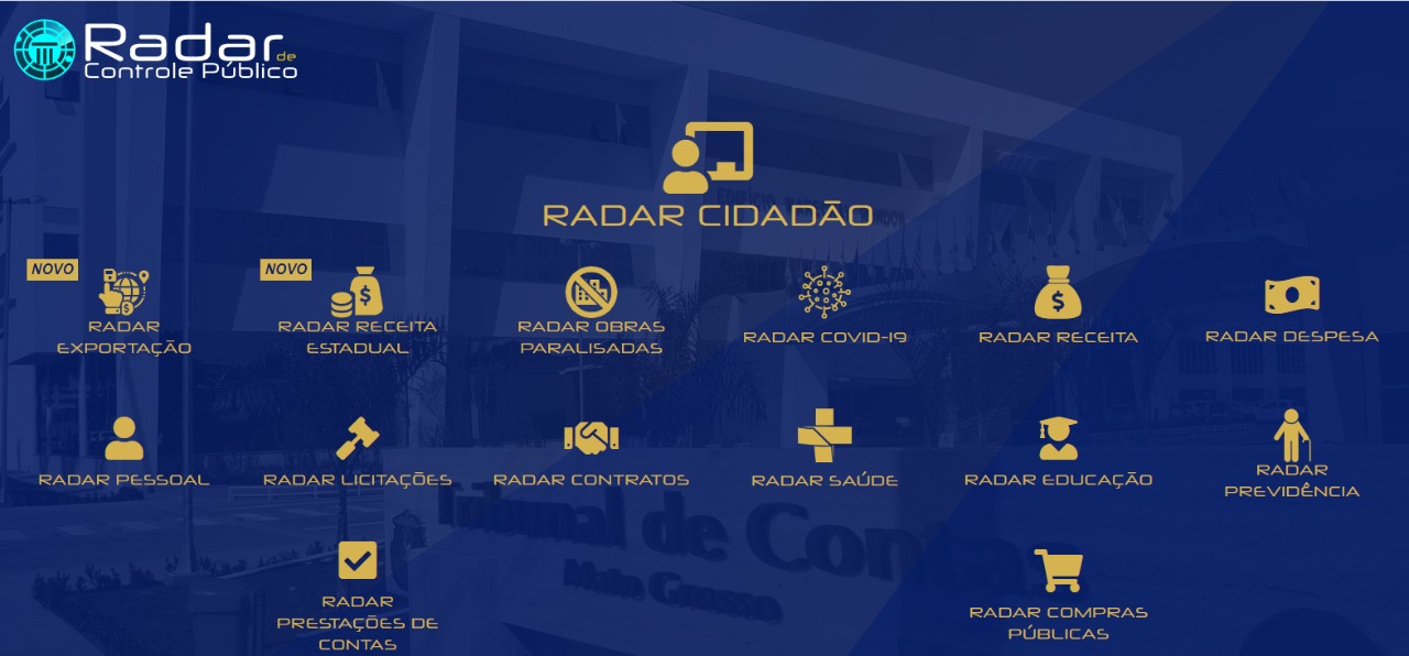 TCE-MT: Radar garante acesso simplificado à dados sobre receitas e exportações estaduais