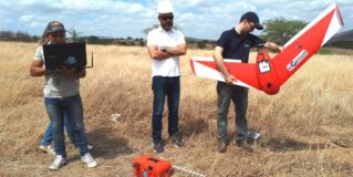 TCEPB fiscaliza obras com auxlio de drone